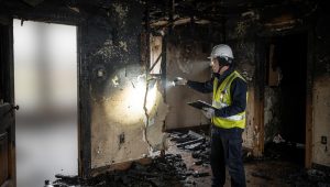 peritaje de un incendio